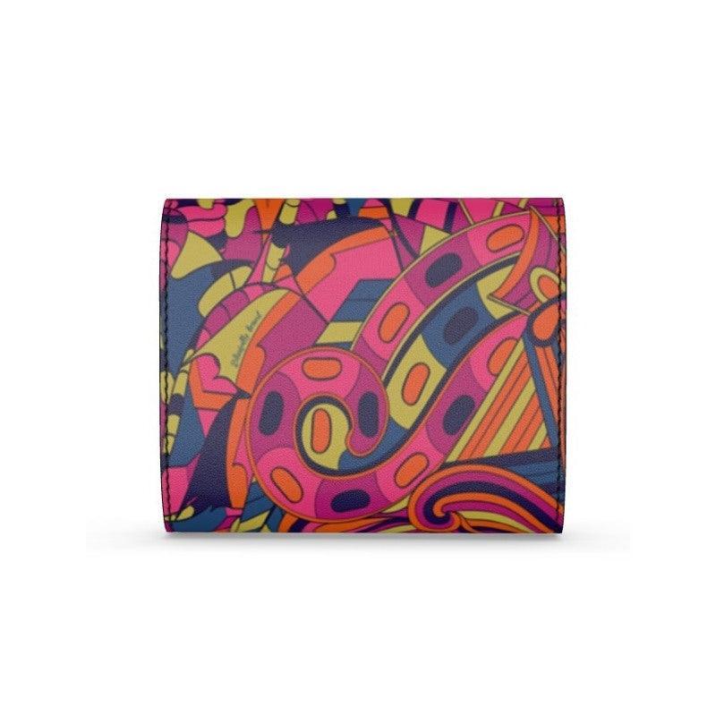 Lina Leather Fold Over Wallet - Blissfully Brand