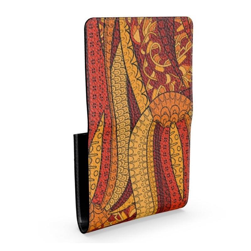 Ame Leather Fold Over Wallet - Blissfully Brand