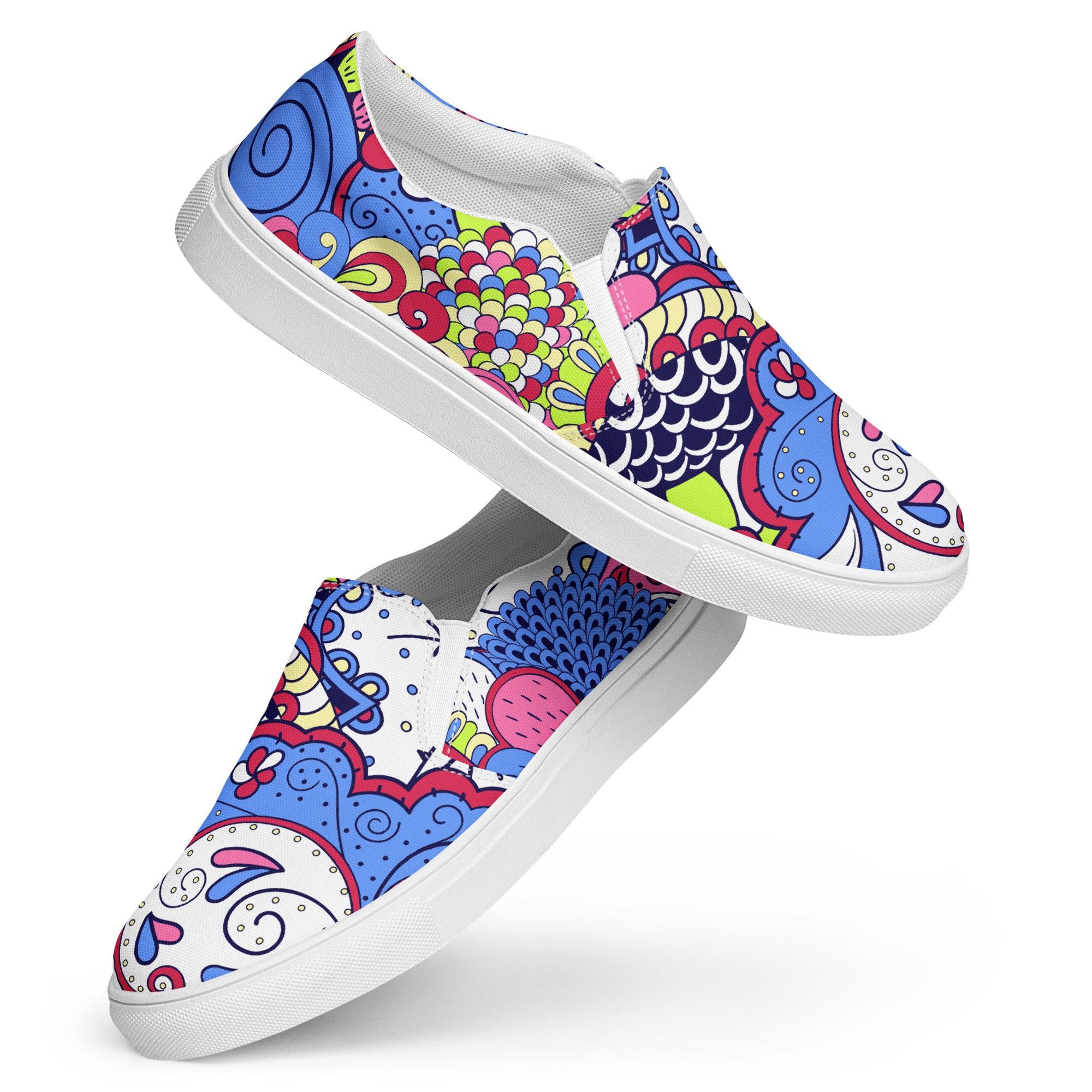 Sechia Slip-on Canvas Sneakers - Blissfully Brand